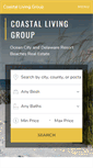 Mobile Screenshot of findhomesinoceancity.com