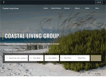 Tablet Screenshot of findhomesinoceancity.com